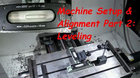 how to level a cnc machine|cnc machine leveling guide.